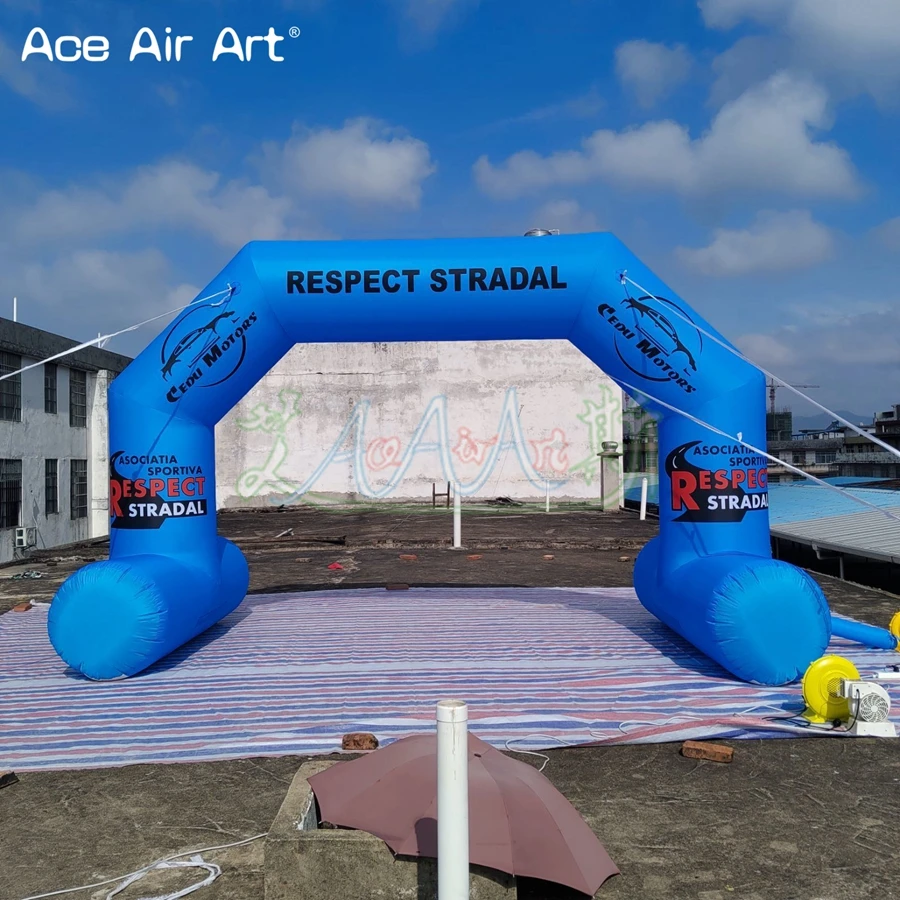 Inflatable Arch for Entrance, Start Finish Line, Racing Arch for Sport Event, 5 mwx3mh