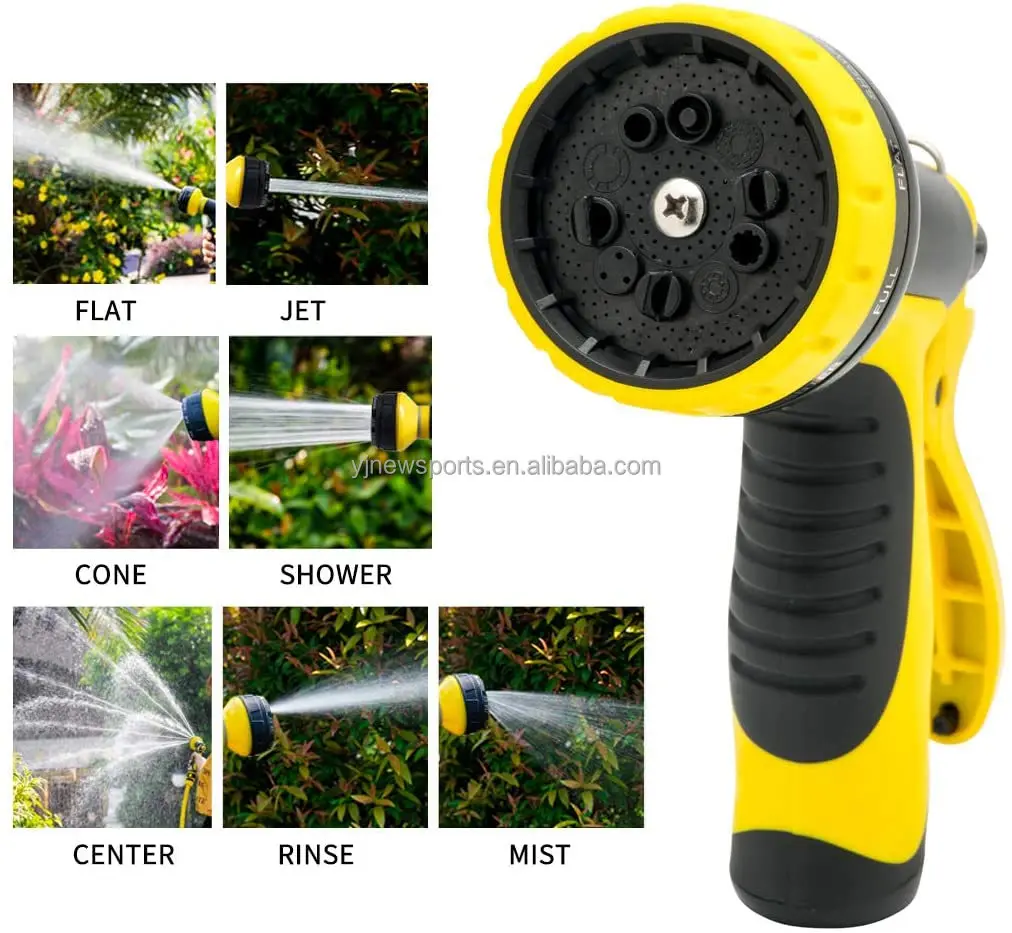 Factory High Quality Expandable Garden Hose Garden Hoses & Reels High-pressure Spray Water Gun view 6