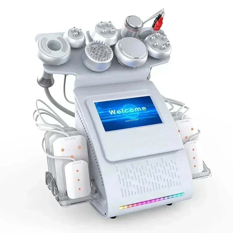 

RF Tool 80K Cavitation Ultrasonic Body Slimming Machine Multi-Polar Anti-Wrinkle Rejuvenation Skin Lift Tighten