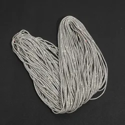 3.5/4/5mm Rhinestone Rope 2 Yards Glitter Crystal Tube Cord Trimming DIY Jewelry Bracelet Necklace Shoelaces Bag Strap Material