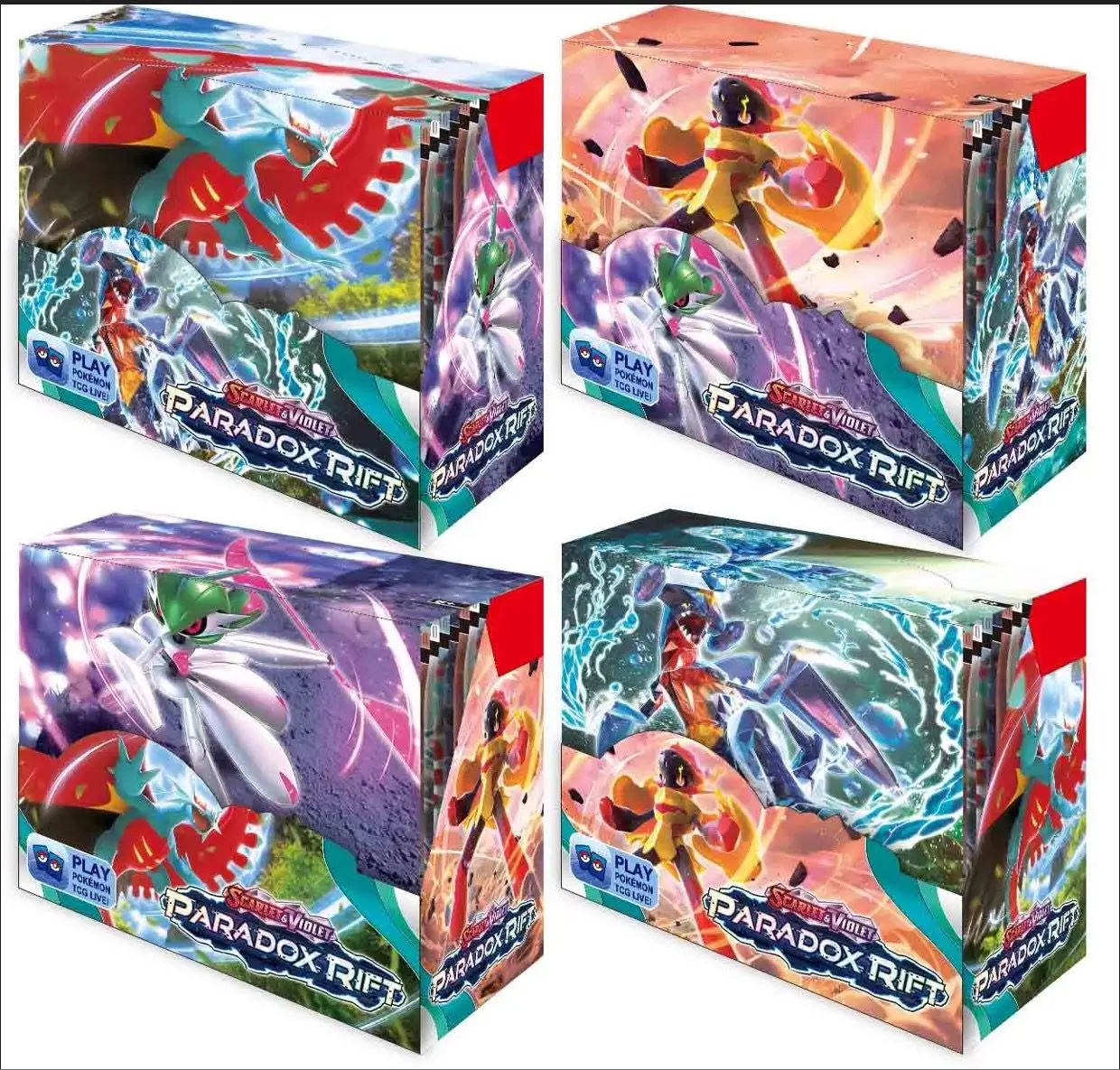 360 Stuks/Set Pokémon Kaarten Briljante Sterren Paldea Evolved Phantasmal FLAMES 151 MEGA EVOLUTION Engelse Booster Battle Transactie