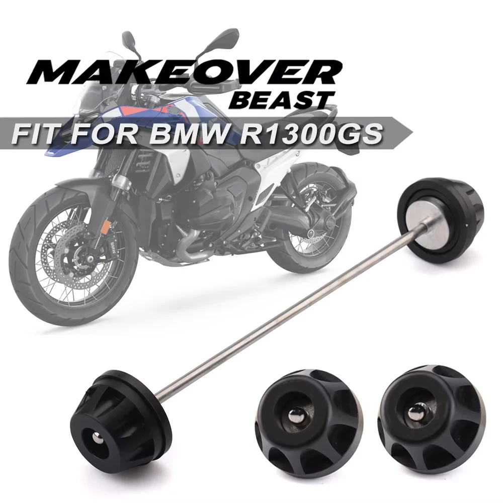 Passend für BMW R1300GS ADV GS1300 2023–2026.Motorrad-Vorderradschutz, Achsgabel-Crash-Slider, R 1300 GS Adventure
