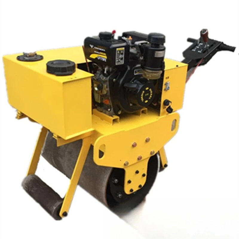 

Walk-behind single steel roller diesel 700C roller 600 walk-behind roller