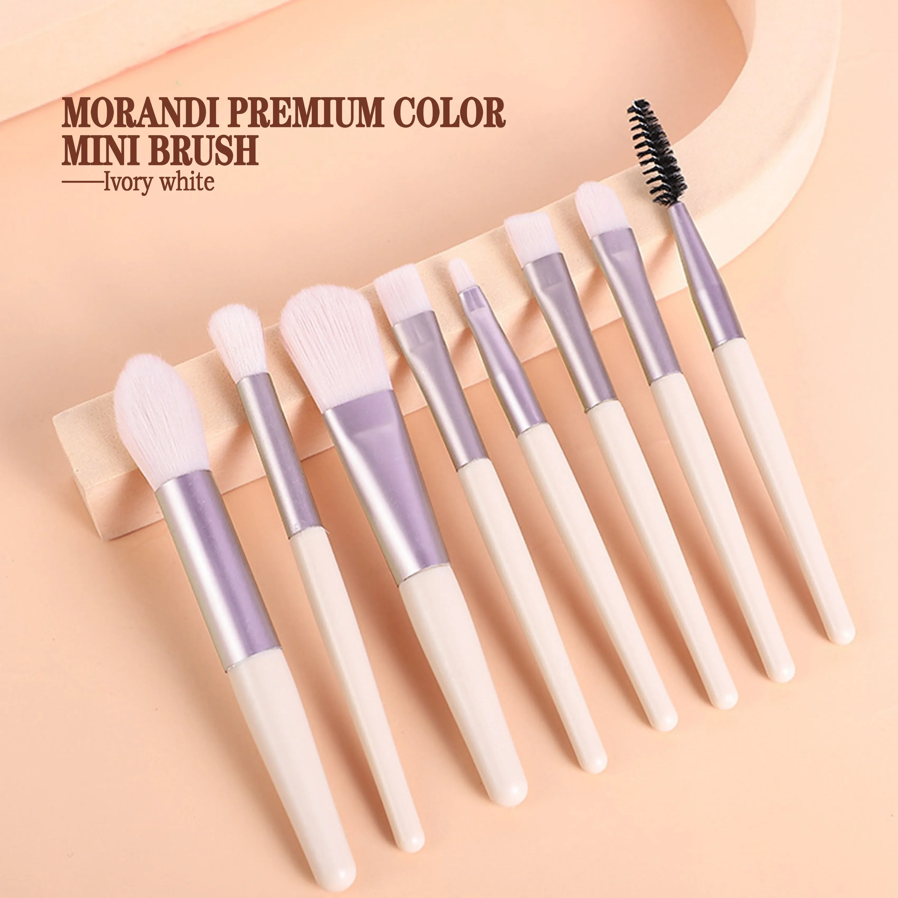 8pcs Soft Fluffy Makeup Brushes Set For Cosmetics Foundation Blush Powder Eyeshadow Blending Make Up Brushes Beauty Makeup Tools image 6