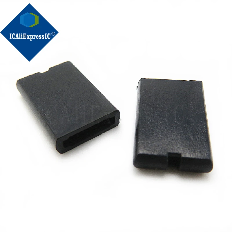 5 قطع مضاءة مستقيمة الشريحة ترويسة غطاء الجهد ترويسة غطاء 14.5*10*3 مقبض بلاستيكي نقطة ترويسة غطاء