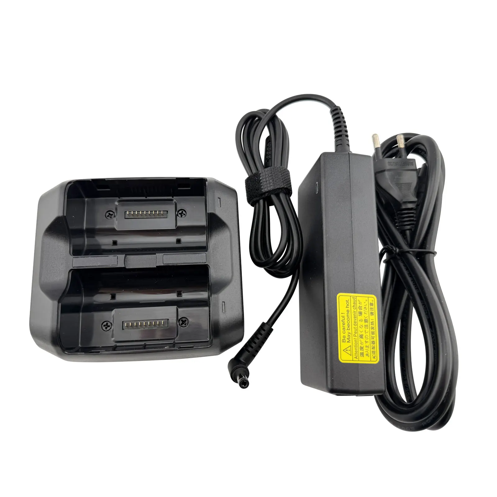 External Dual Charger for Trimble TSC7 Data Collector Yuma 7 T7 Spectra Ranger 7 121348 01 121300
