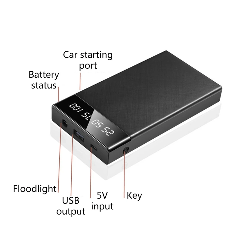 Car Jump Starter 10000mAh 12V Emergency Power Bank for Car Truck Charger Booster Car Battery Booster Pack