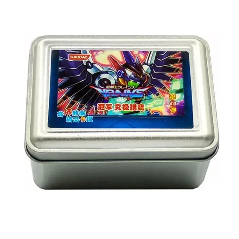 Anime Yu Gi Oh Rare Cards Yugi Muto Ultimate Falcon Blackwing Cyber Dragon Iron Box Anime Characters Collection Card Gift Toys