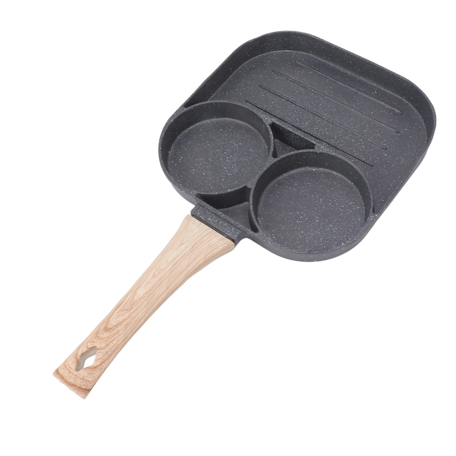 卵調理鍋,傷がつきにくい,朝食スティック,丸いカップ2個,誘導ストーブ用木製ハンドル,お手入れが簡単