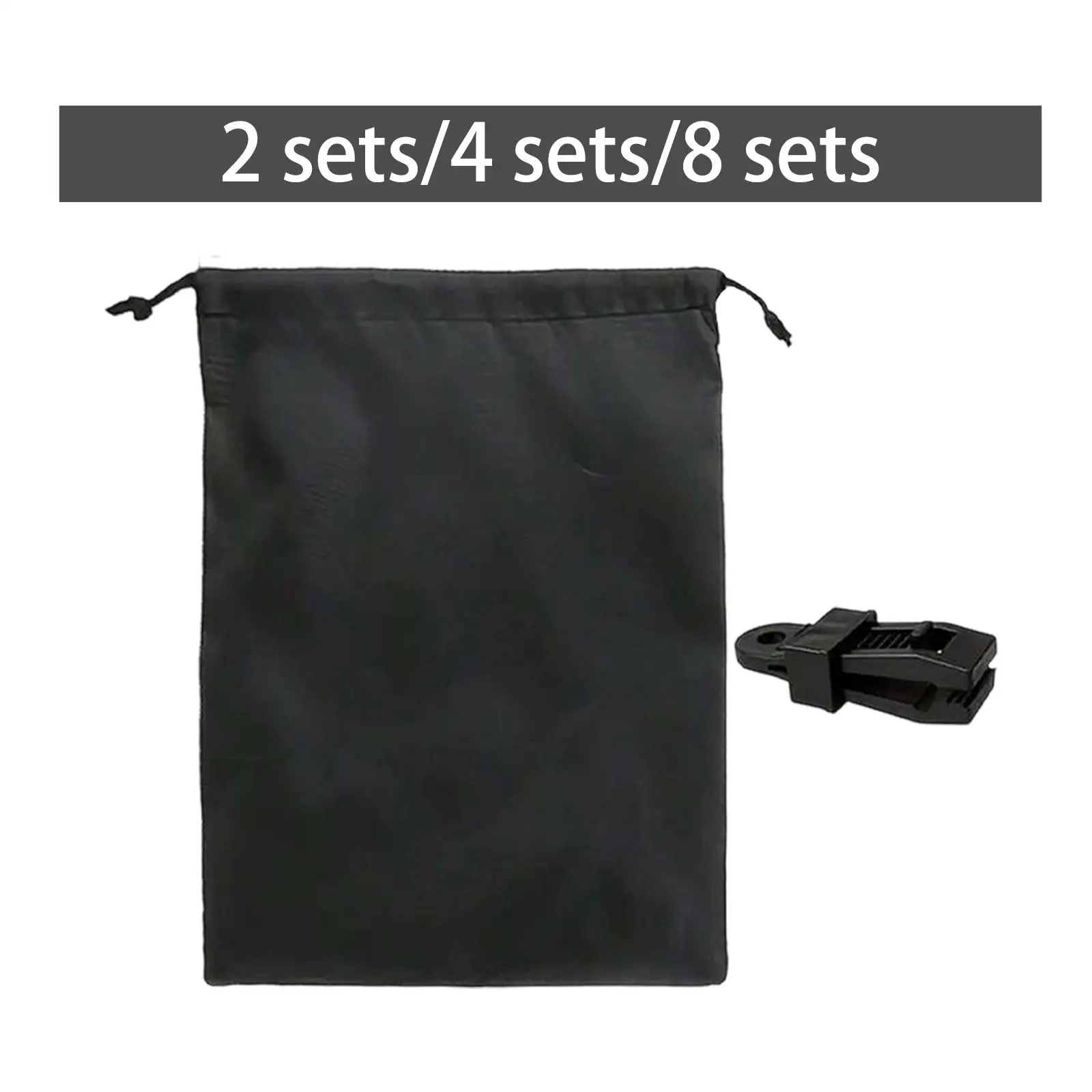 Reinforced Curtain Weighted Sandbag Windproof Weights Clips for Patio Balcony Outdoor Curtains Holder Accessories