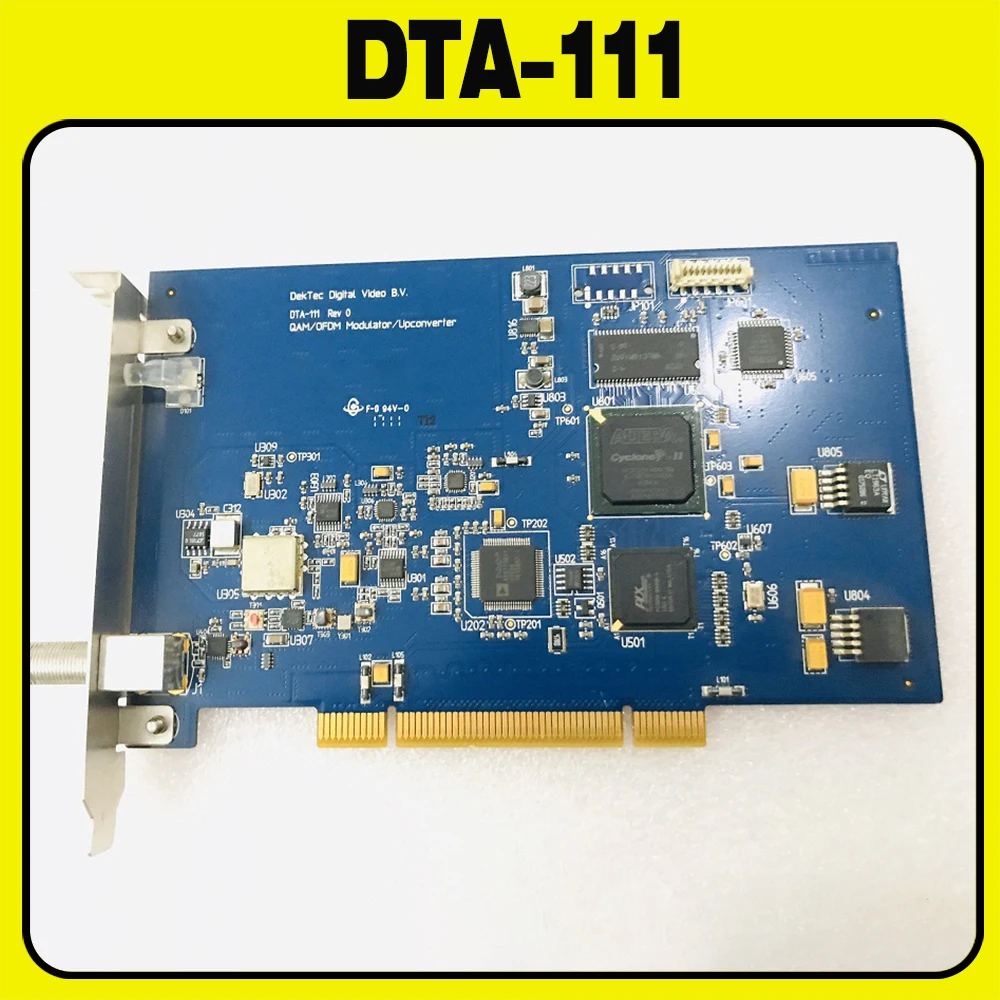 DTA-111 Rev 0  For DekTec Modulation Card Digtal Video Stream Card