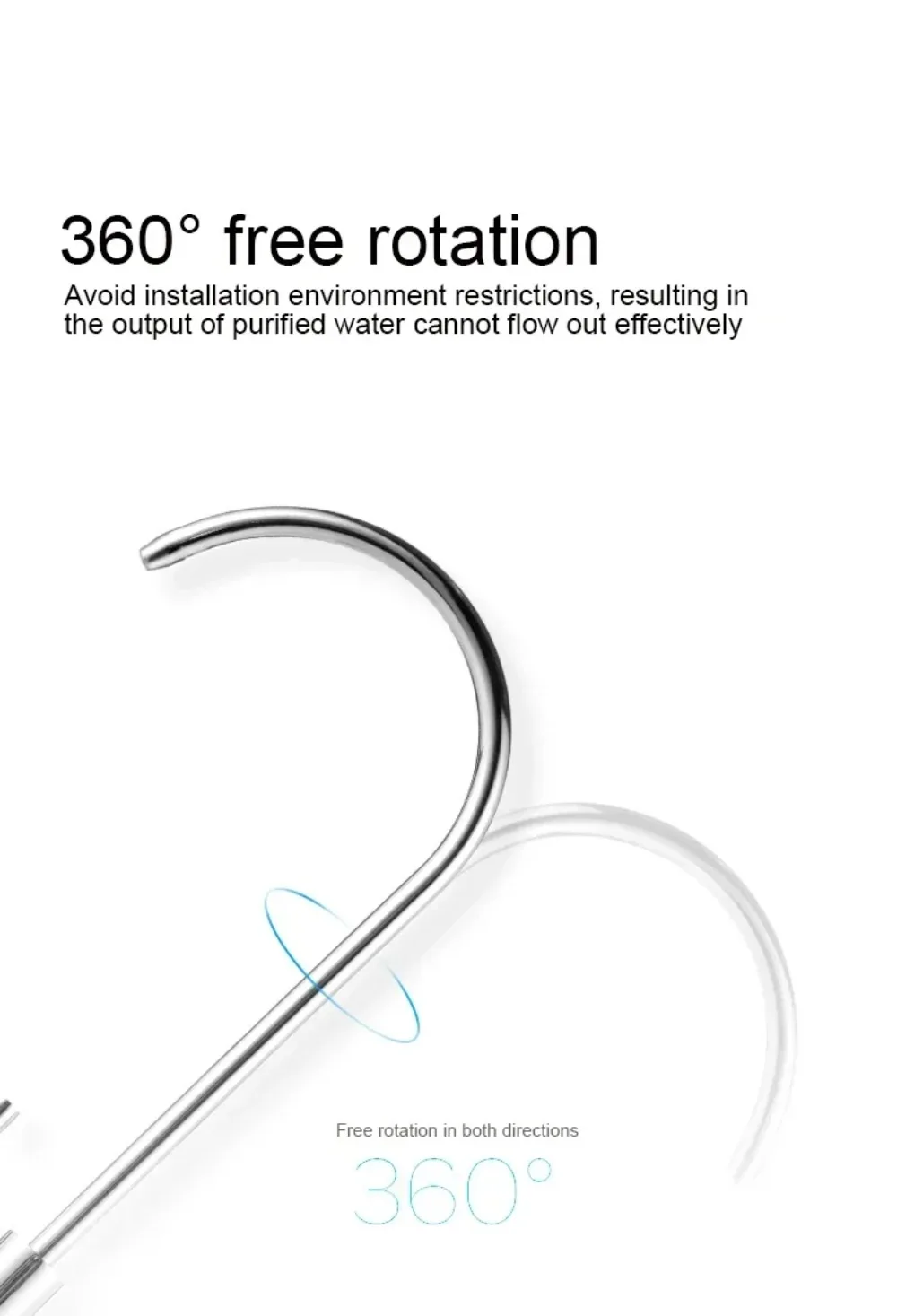 Water Filter Faucet, Lead-Free Purifier Filtered Faucet Fits Reverse Osmosis Units or Water Filtration System Kitchen RO Faucet gallery 5