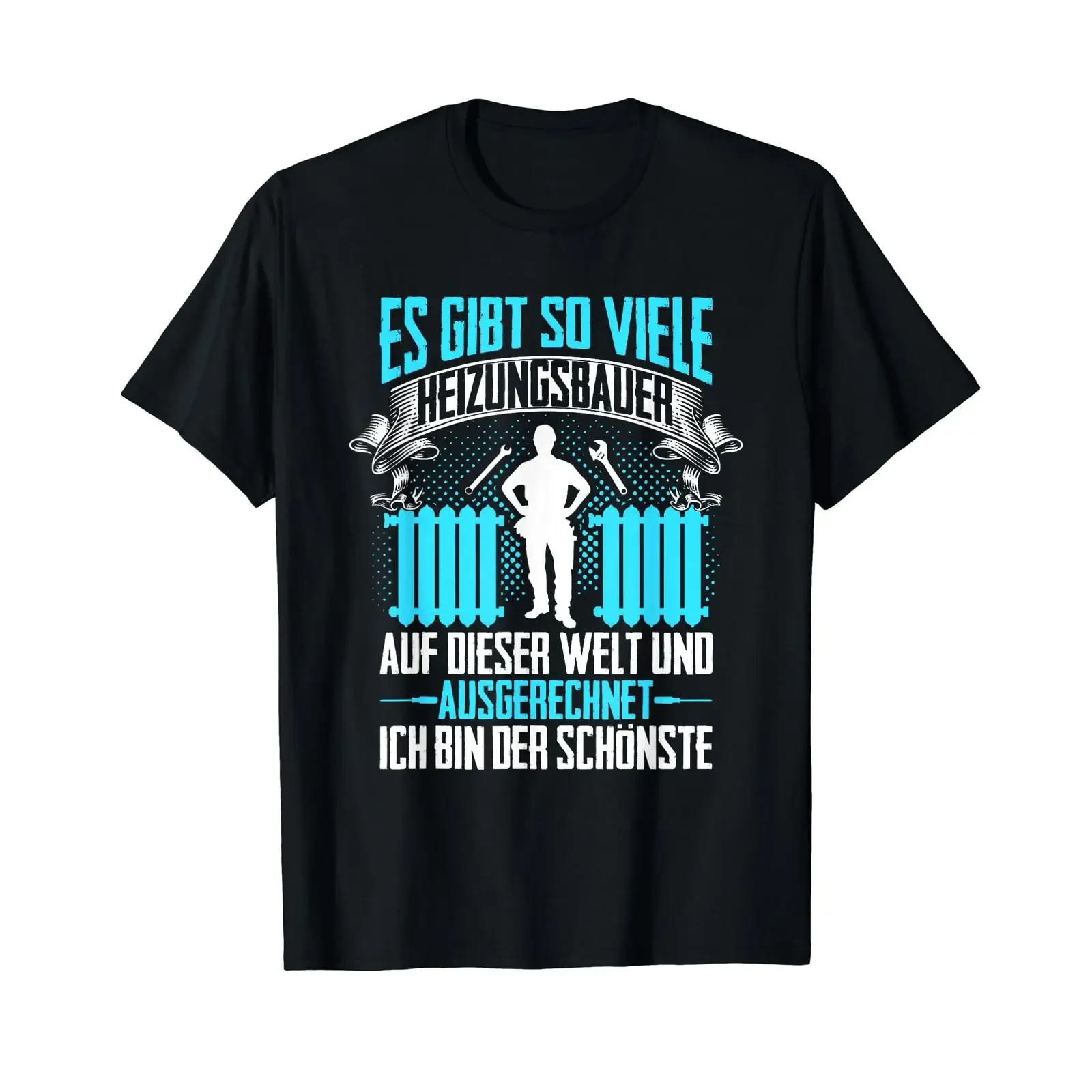 Men's Heating Builder Slogan Funny Installer Plumber Craftsman T Shirt vintage Washed Comfortable Unisex Stylish