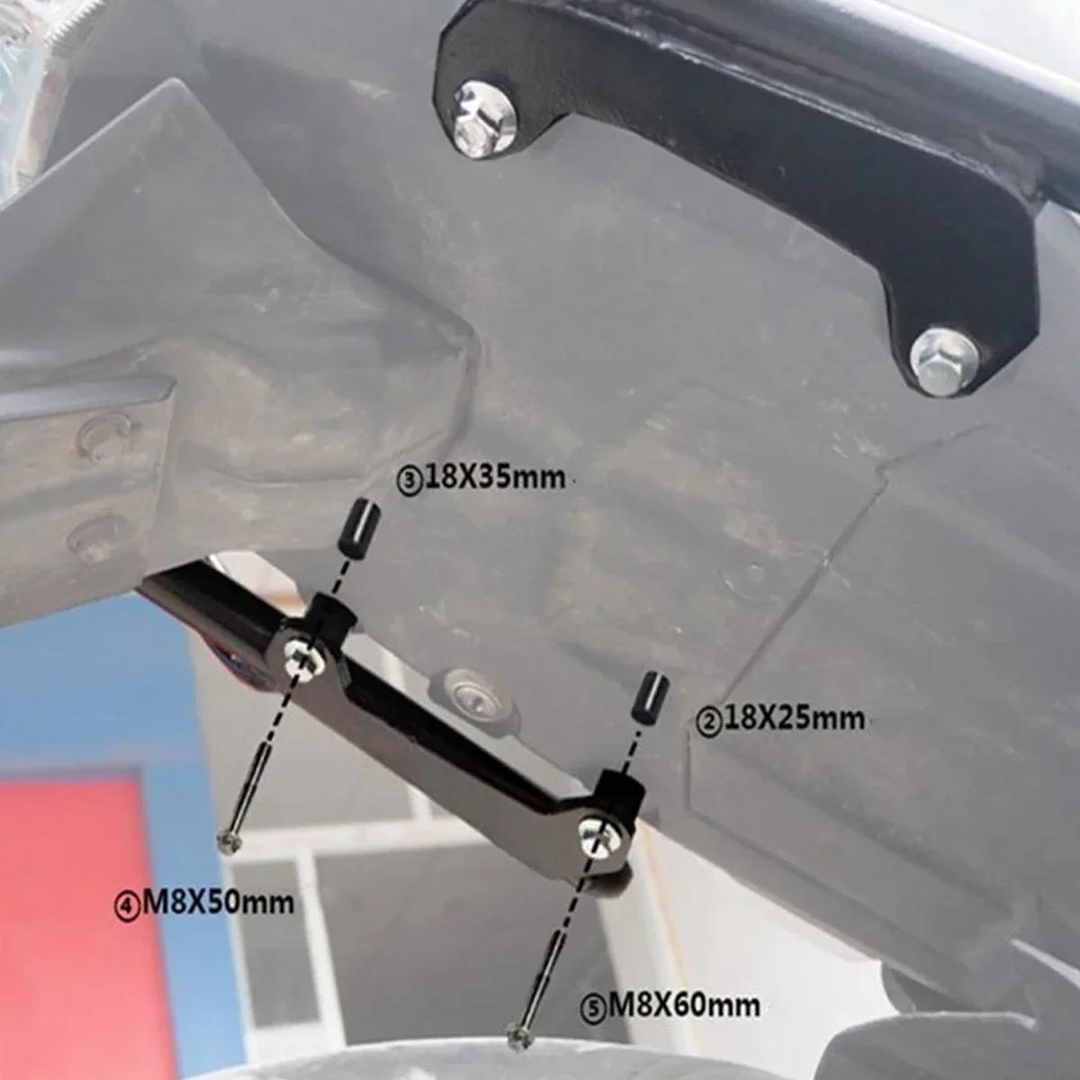 【Precise Fit】Motorcycle rear rack/trunk rack/luggage rack modification trunk support rear rack Fit For KAWASAKI Z650 Z650RS