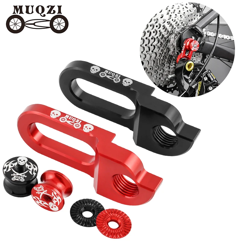 MUQZI Bike Frame Rear Derailleur Hanger Extension Tail Hook Hanger 99％ Universal Extender Adapter MTB Road Bicycle Parts