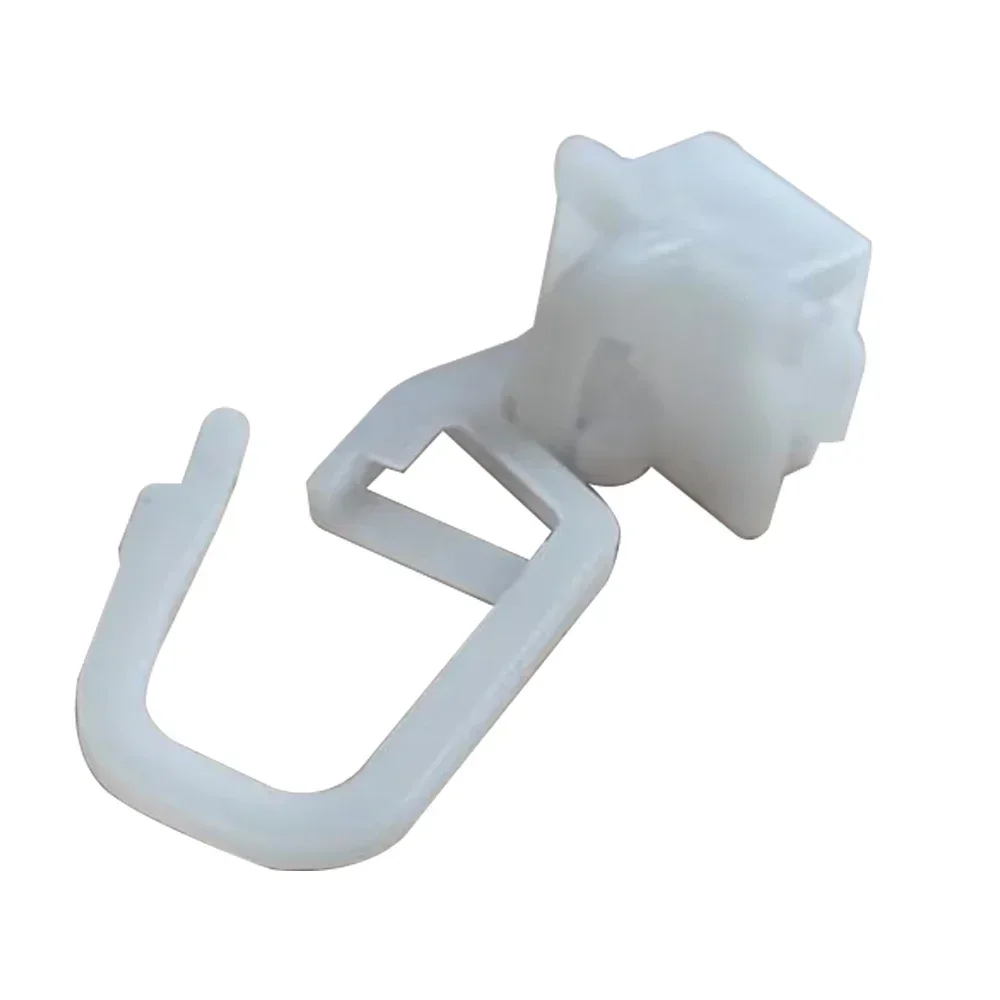 25pcs Plastic Caravan Curtain Track Slider Hooks Runner Fit for Camper Van Motorhome Boat Curtain Car Accessories Daf106