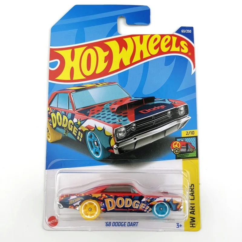 Hot Wheels 1:64 68 dodge dart seires Collection of die cast alloy trolley model ornaments