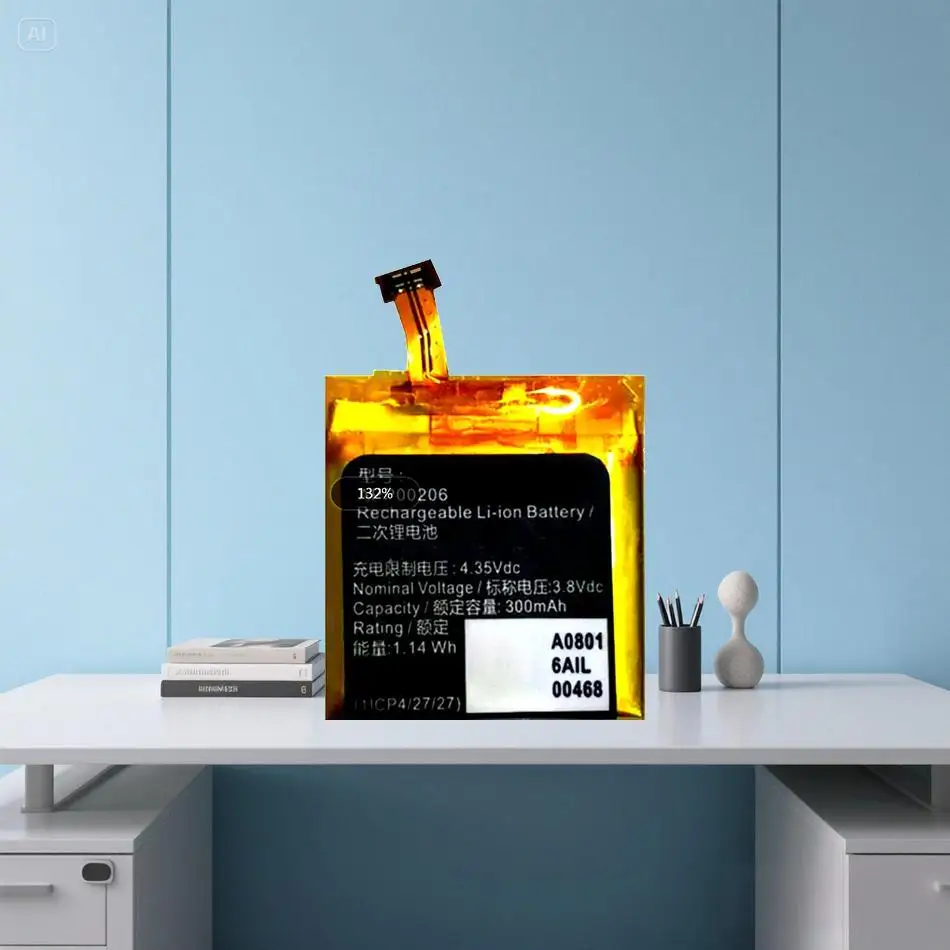 

Reliable Replacement Battery APP00206 With Cable 300Mah For Apack 1ICP4 27 30 Batteries