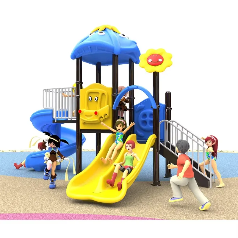 

Outdoor Toys Equipment Sports Entertainment Slide Small Children Kids Outdoor Playground