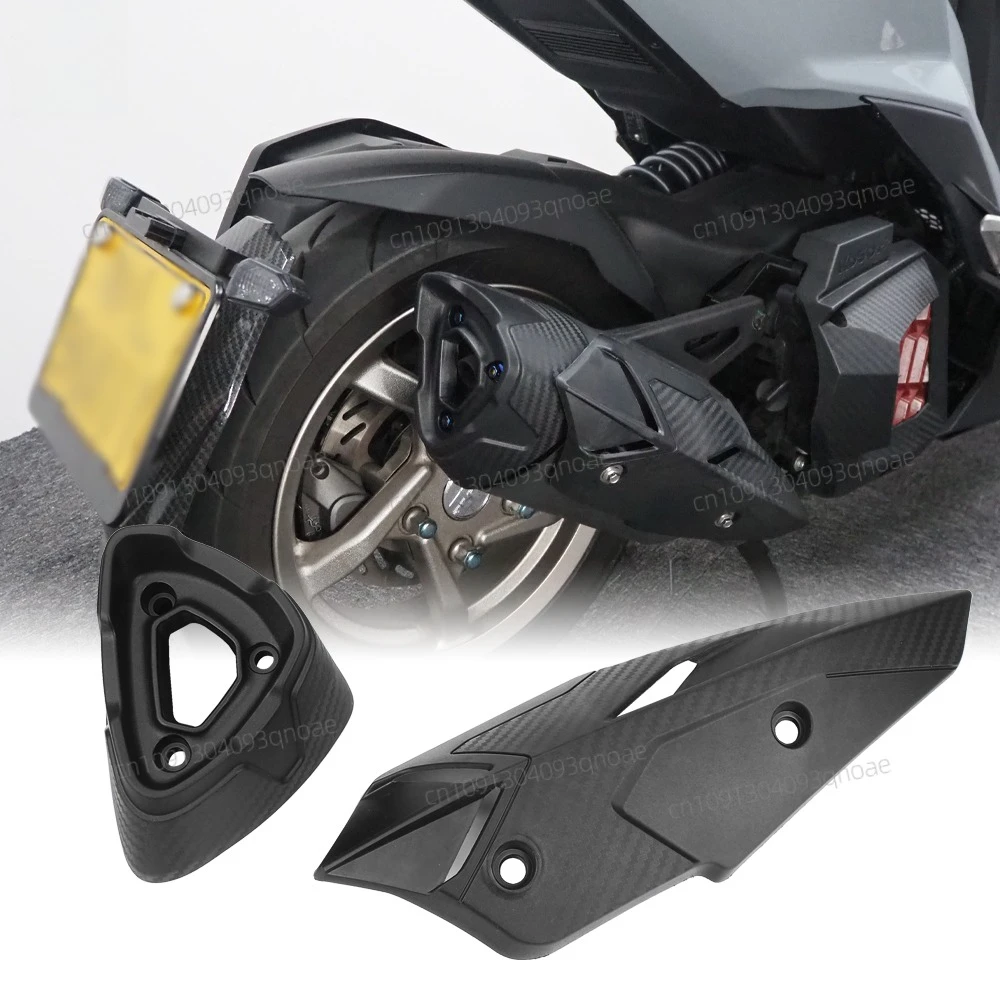 

For SYM DRG MMBCU HUSKY Motorcycle Exhaust Pipe Protector Heat Shield Cover Exhaust Pipe Shield Accessories