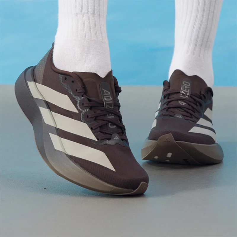 

adidas Adizero Evo Sl Running Shoes Lightweight Breathable Race Sneakers Men Women Shock Absorbing Athletic Trainers KJ2002