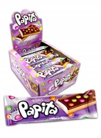 Solen Papita shortbread cookie with chocolate and milk filling 33g x 24 pieces