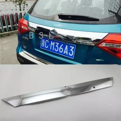 For Suzuki sx4 s-cross Vitara 2014-2020 Chrome Car Rear Trunk Boot Tailgate Garnish Strip Decoration Cover Trim Car Styling