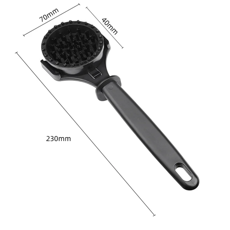 B07B-54Mm Coffee Machine Brush Cleaner Removable Coffee Maker Espresso Group Cleaning Round Brushes Cleaning Tool