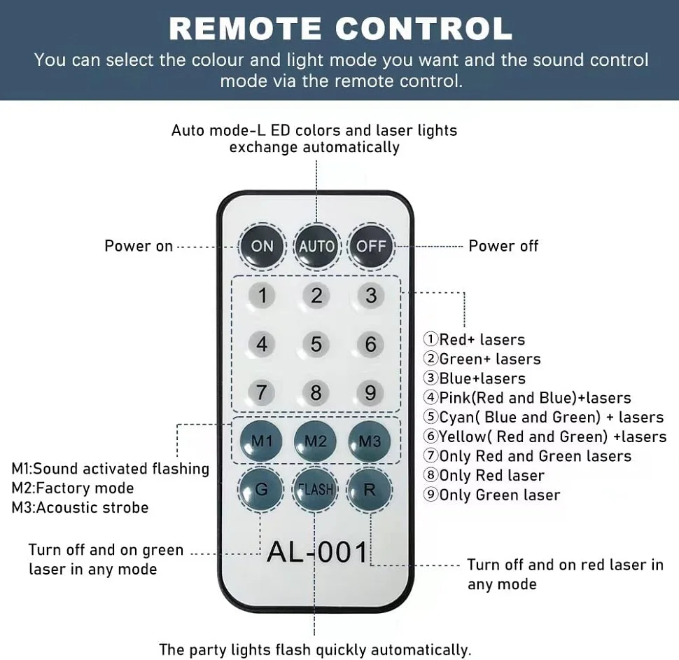 أضواء المسرح القابلة لإعادة الشحن لتزيين المنزل ، دي جي ، جهاز عرض الكريسماس ، الديسكو ، الرجبي ، الأحمر ، الأخضر ، الأزرق ، حفلة قوية ، احتفالية #6