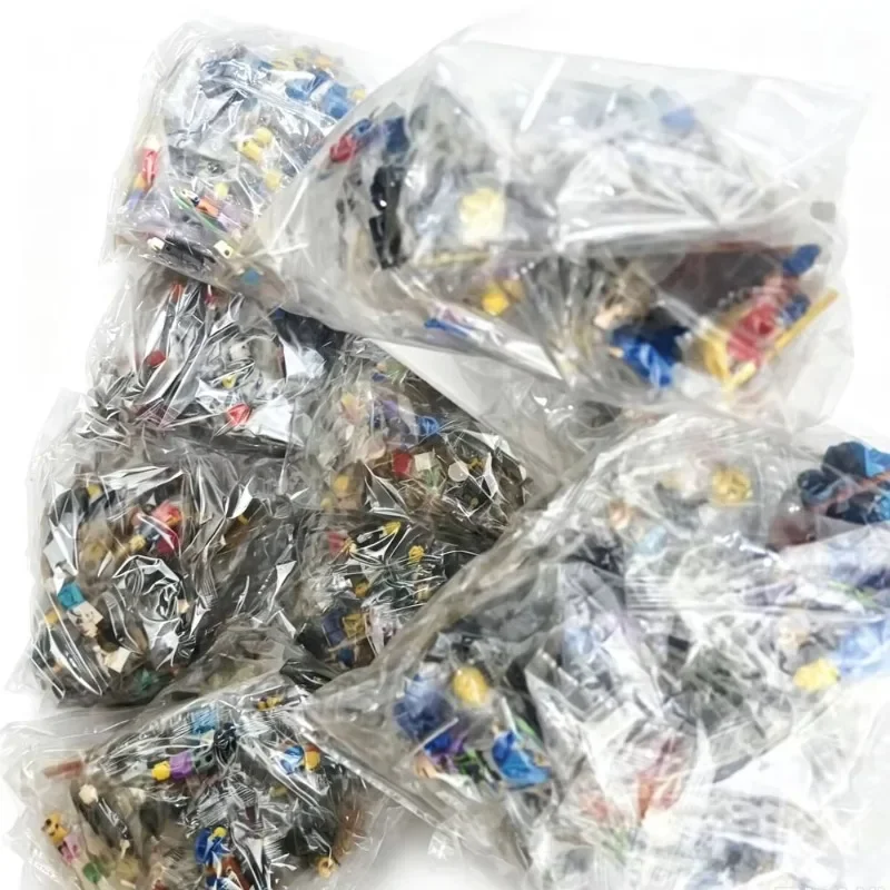 10/20/50/100/150Pcs Mixed Pack, Random Action Figures & Building Blocks, Theme: City, Military, Police, Soldier, Toy & Educati
