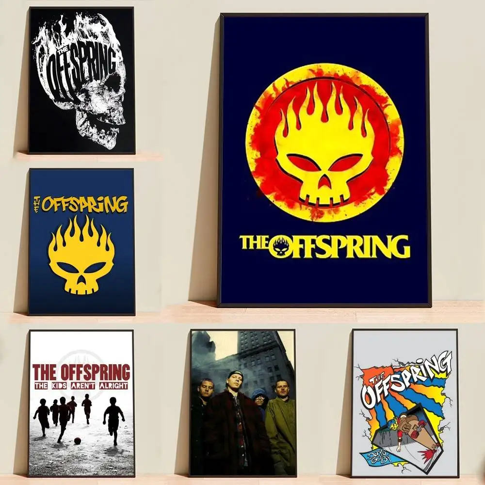 Skate-Punk Band The O-Offspring  Poster High Quality Dorm Living Room Aesthetic Wall Decoration Painting Stickers Gift