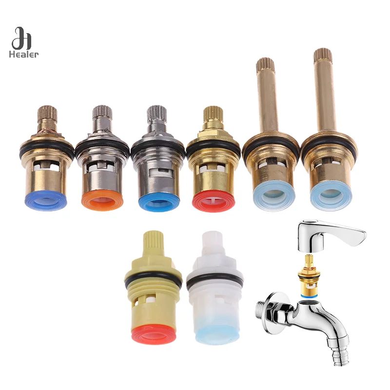 1PC Universal Replacement Tap Inner Valve Kitchen Home Faucet Cartridges Bathroom Fixture Faucet Copper Valve Core