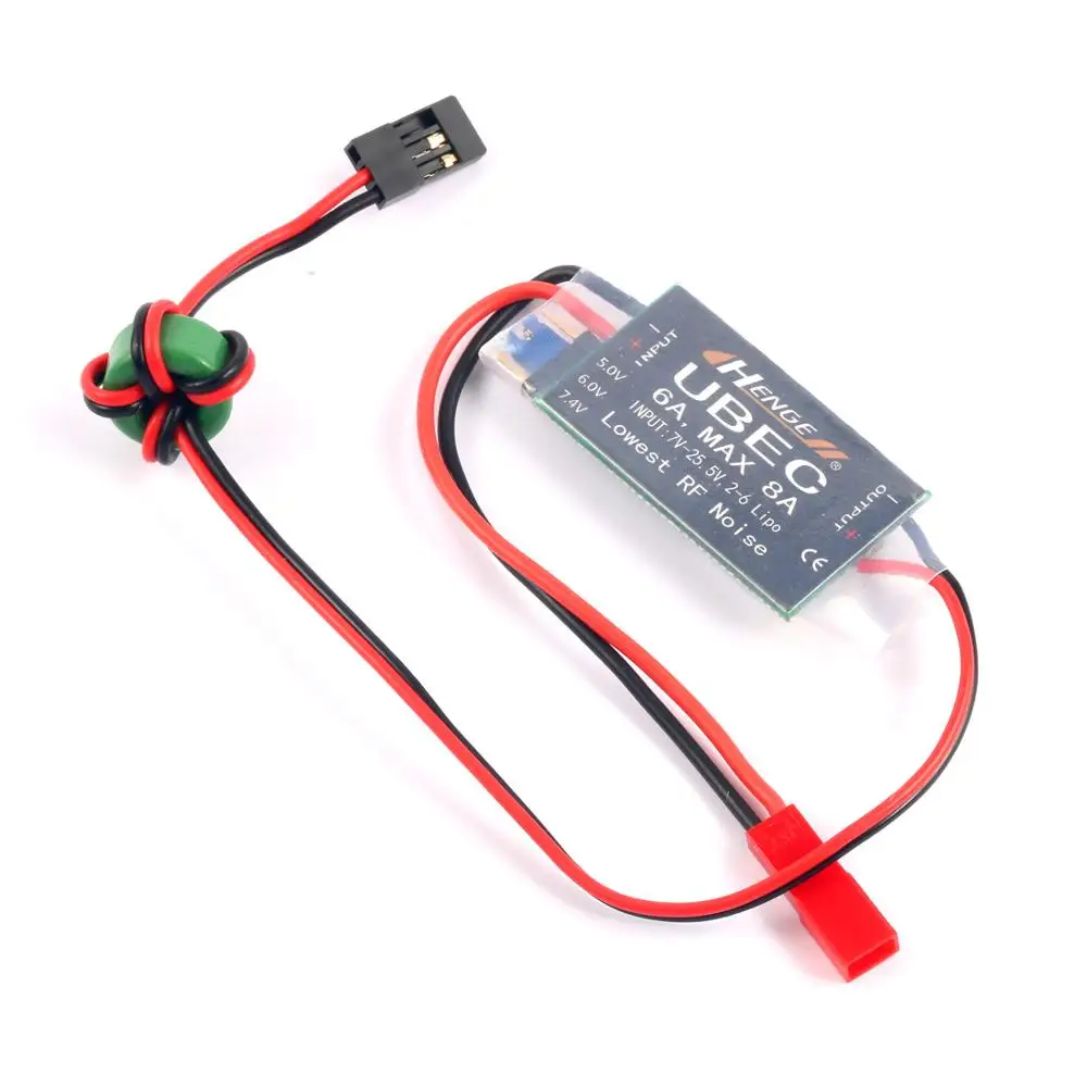 HENGE 6A UBEC Output 5v / 6v 6A / 8A,2-6S LIPO 6-16 cell Ni-Mh Input Switch Mode UBEC BEC LV for RC Airplanes