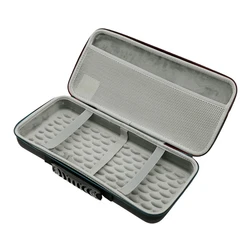 For KZZI K75 PRO RGB 75% Keyboard Storage Bag Zipper Portable Waterproof Hard EVA Case Shockproof Organizer