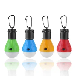 SPORTFUNSF LED Camping Lantern Tent Lamp Light Bulb Emergency Light Waterproof Portable Adventure Hanging Flashlight AAA Batteri