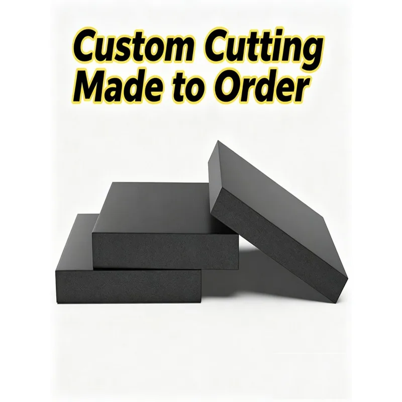 Industrial Rubber Shock Absorbing Block Square Cushion Pad Thickened Wear Resistant Mechanical Buffer Rubber Sheet