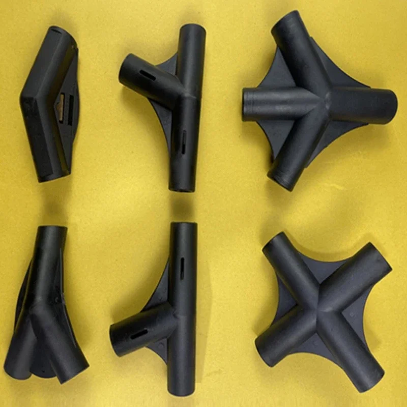 Outdoor Tent Accessories Plastic Joint Connector 140 ° Y-shaped Quick Installation Variable Diameter Plastic Tee Joint Reducer image 4