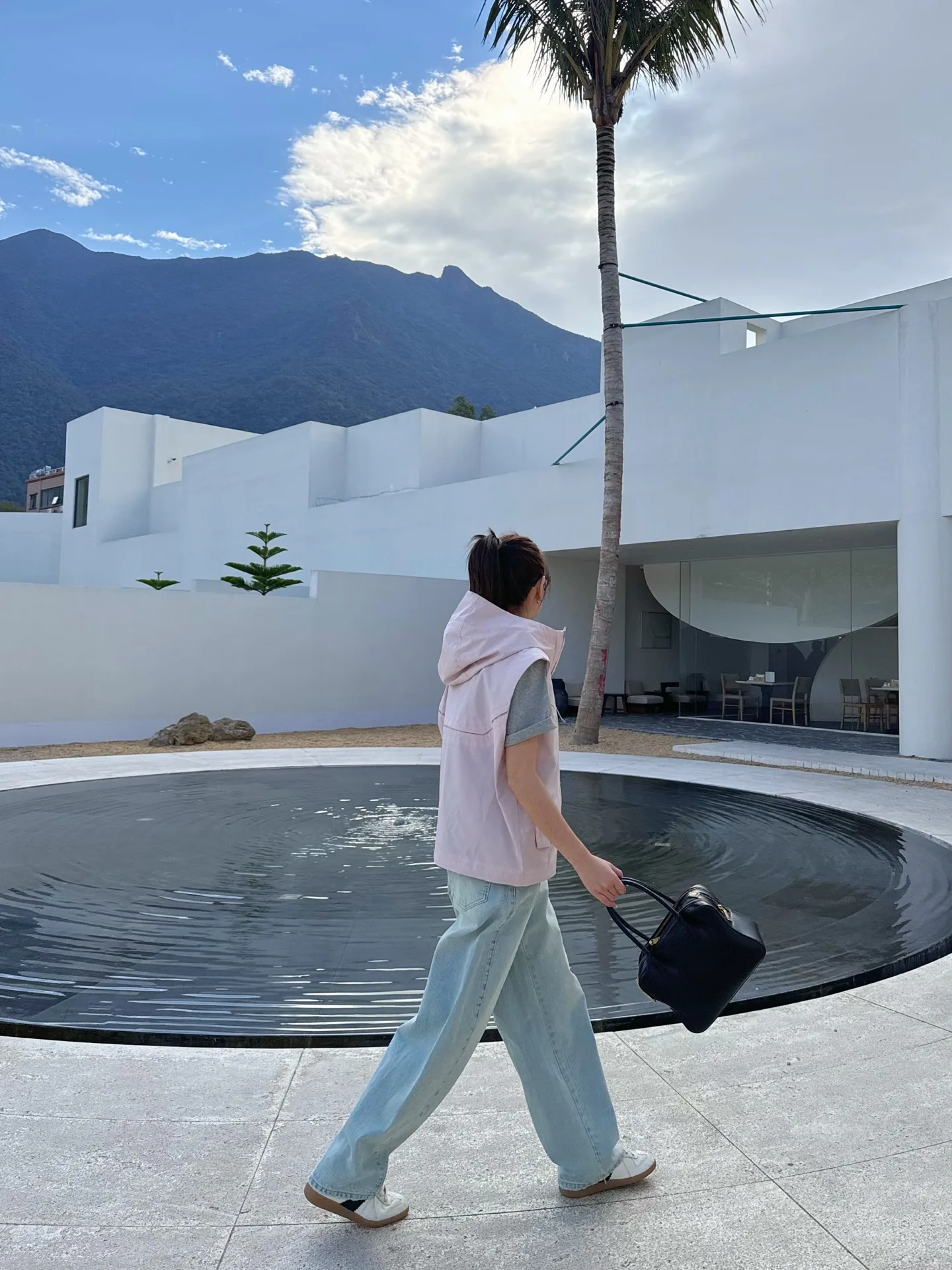 Utility Zipper Hooded Vest for Men Women, Workwear Jacket Coat Outdoor Sports Streetwear Spring Summer Casual Wear with Pockets