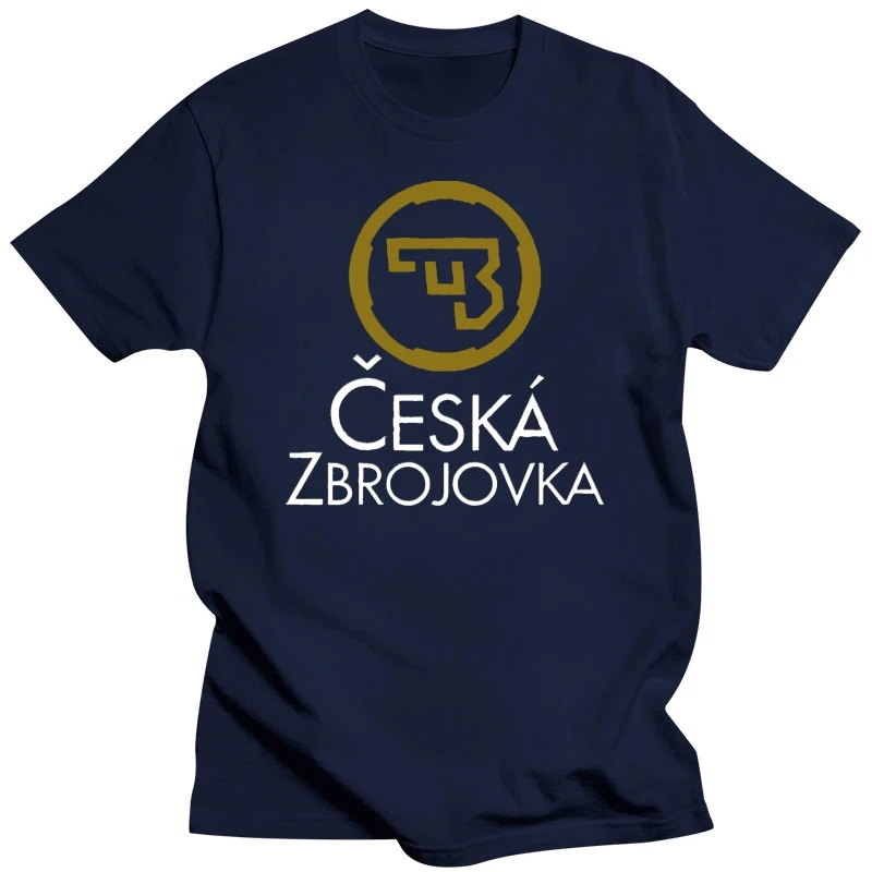 CZ USA Ceska Zbrojovka Firearms Guns Logo Mens Women  Cotton T-Shirt Tee