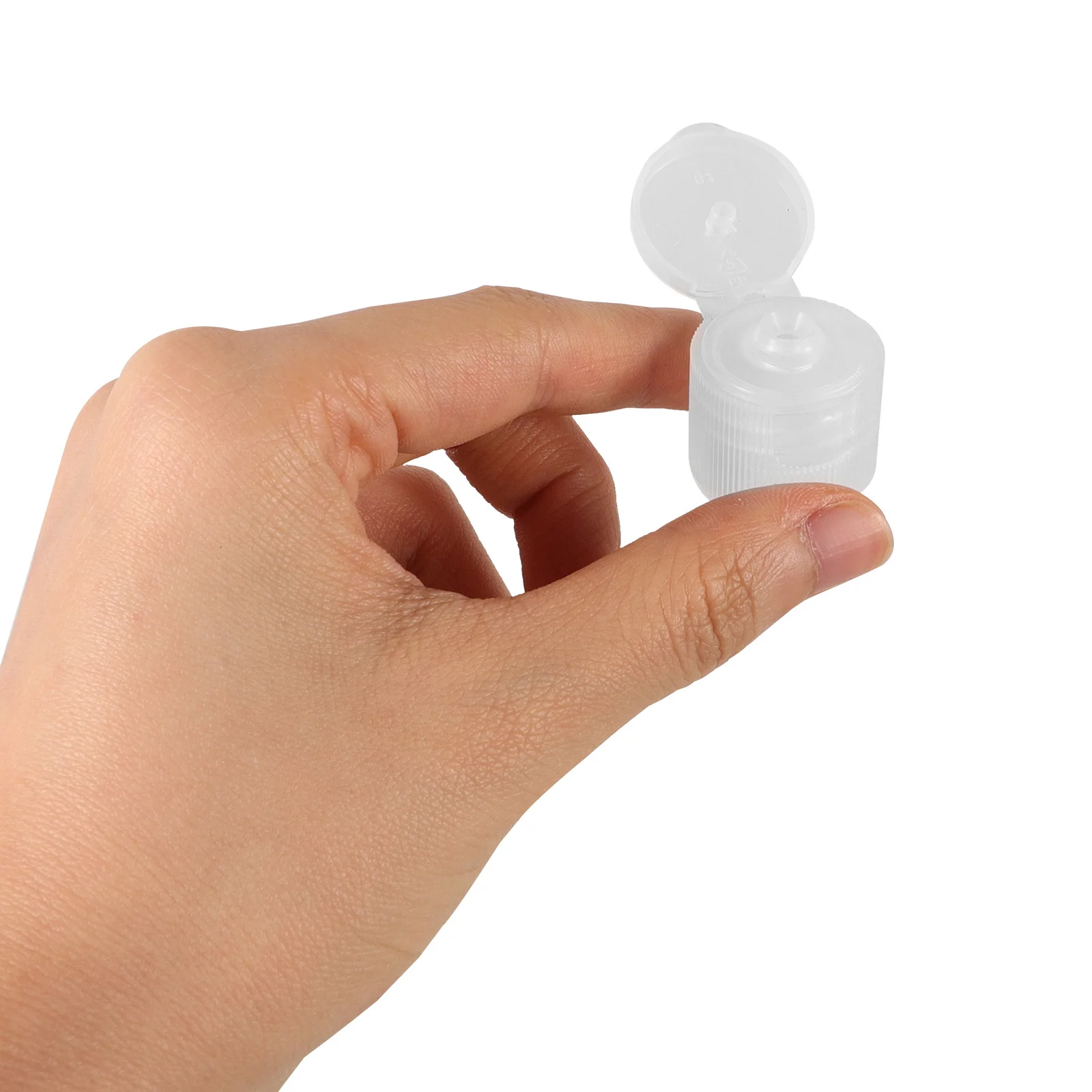 30 Uds. Tapas de pasta de dientes de plástico con diseño abatible, cubiertas de viaje atornilladas para baño, Camping, senderismo, tapa de tubo duradera, almacenamiento práctico