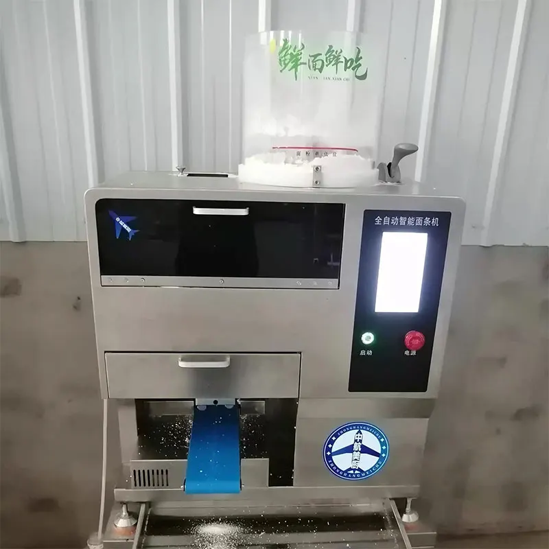 Full Automatic Intelligent Fresh Noodle Machine Desktop Automatic And Noodle Cutting Lamian Noodles Pressing Machine