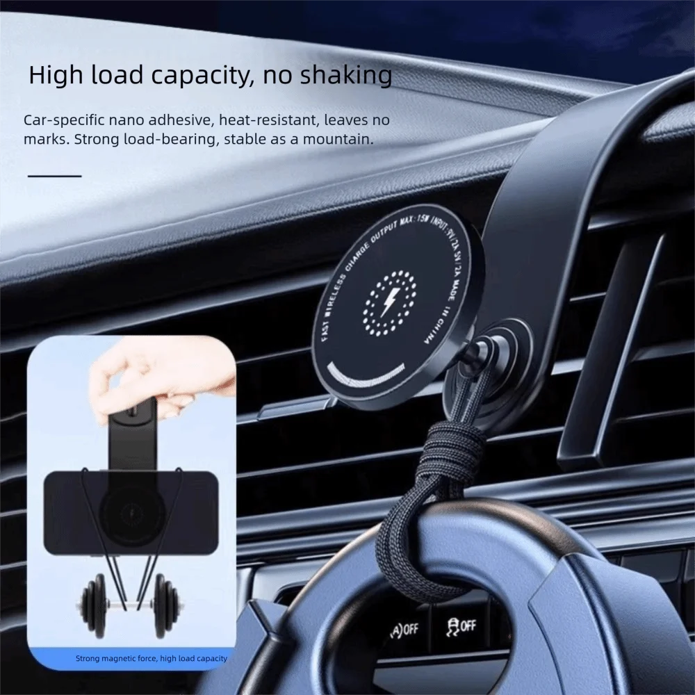 Neues 360° ° Rotation Magnetischer Autotelefonhalter Autohalterung 15W Lademagnet Autohalterung Magsafe Kompatibler Handyhalter
