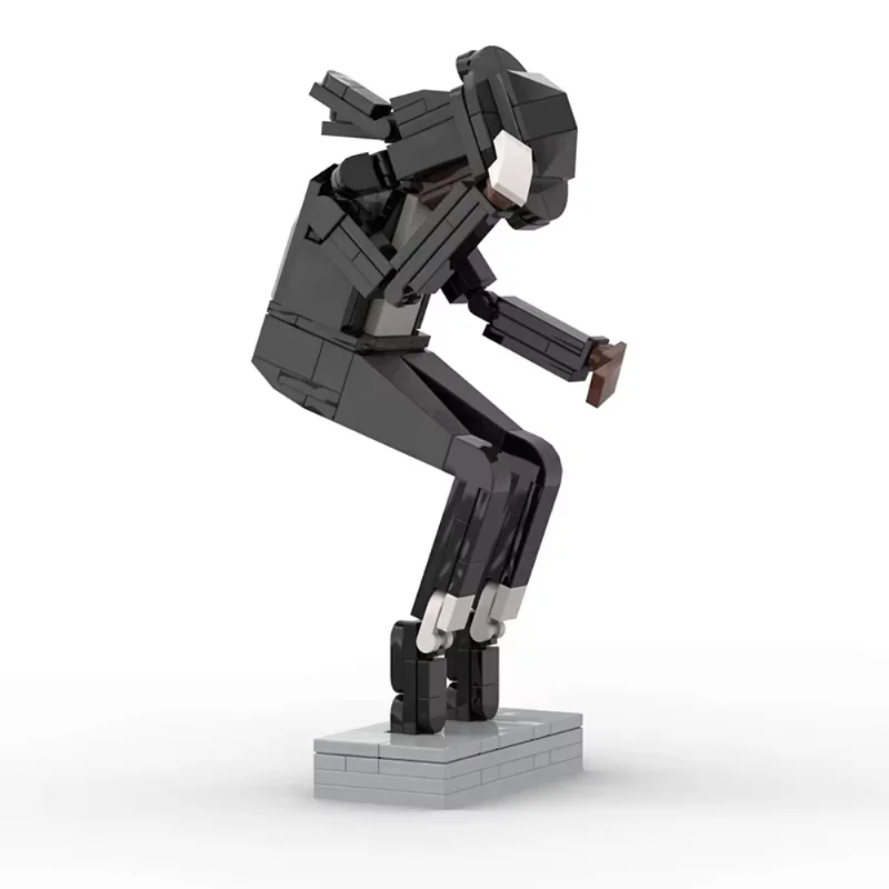 MOC Music Superstar Singers Dancers MJ Model Michael Jacksons Building Blocks Bricks Educational Kids Toys Christmas Gift