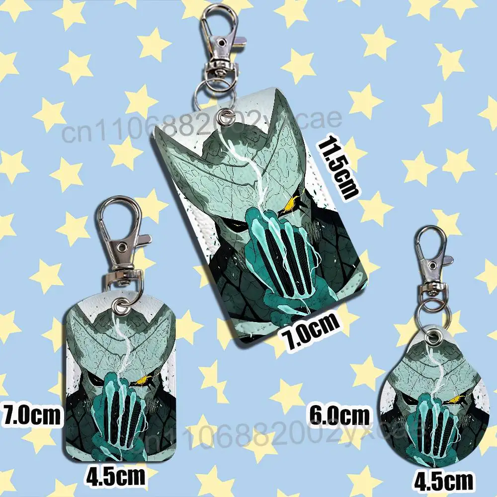 Kafka Hibino Kaiju No. 8 Cartoon Movie Singer Game Anime Leather Card Holder Can Store Access Control