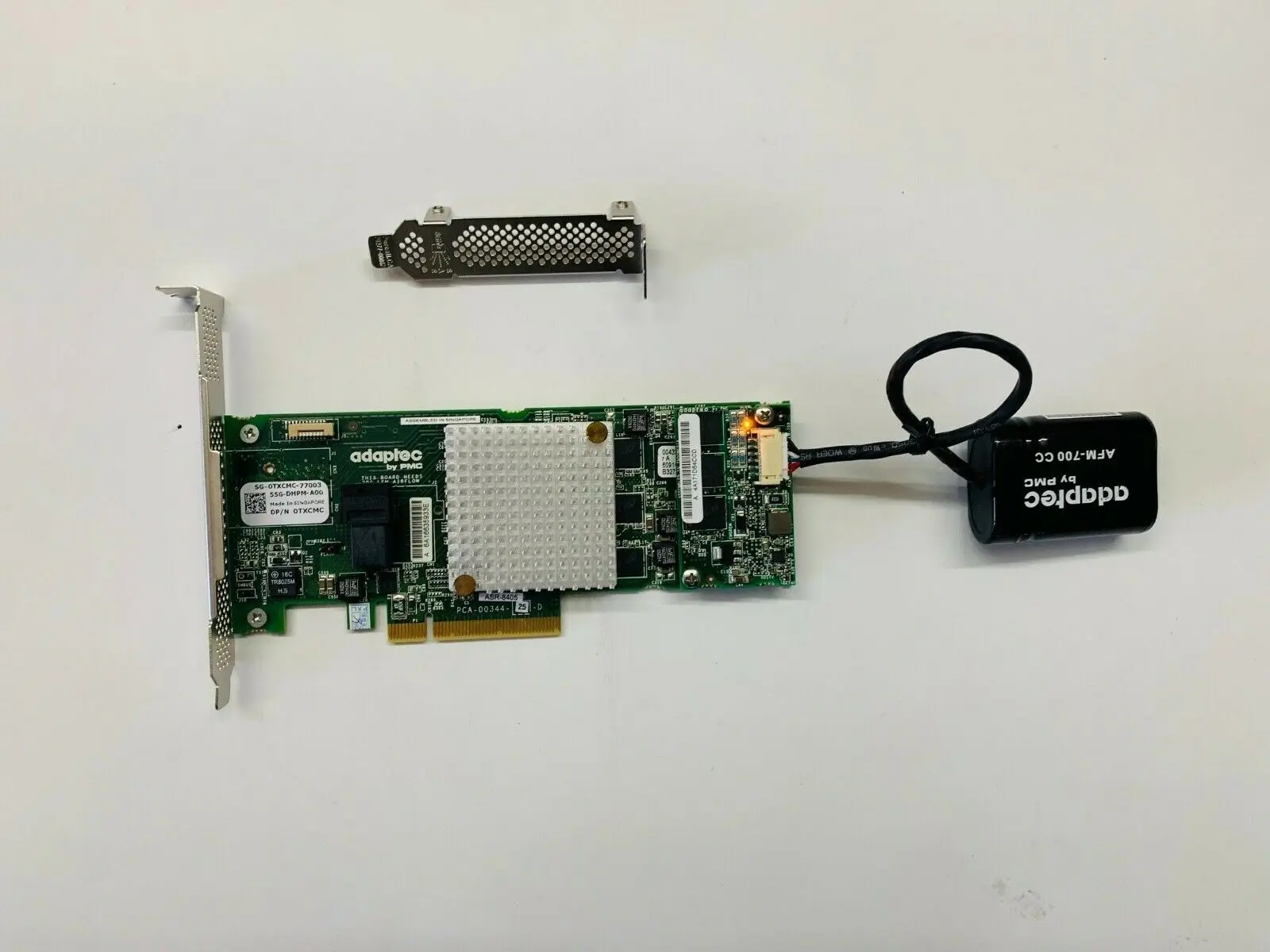 Adaptec ASR-8405 2277600-R KJX16 TXCMC 12Gb/s SAS/SATA RAID Controller Card+Battery