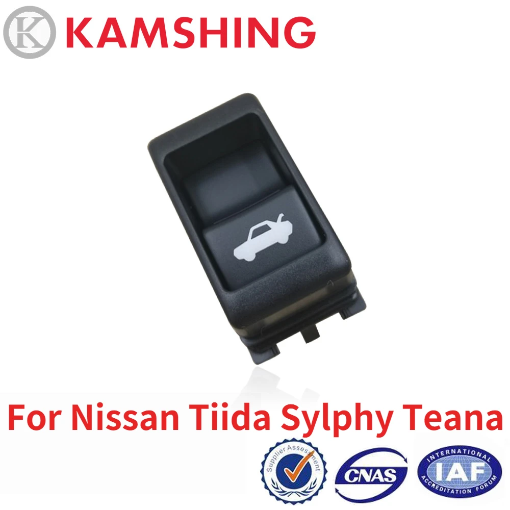 

CAPQX For Nissan Tiida Sylphy Teana Car Rear Trunk Switch Tailgate Door Liftdoor Boot Lid Release Switch Control Push Button