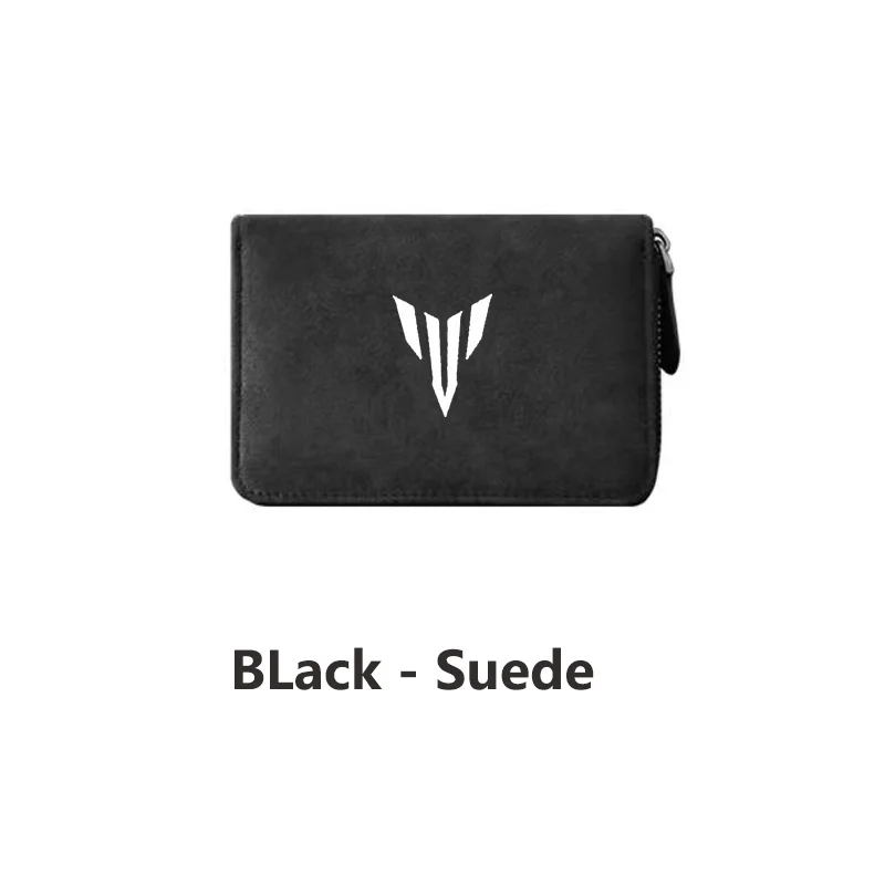 Motorcycle Suede Leather Portable storage box driver\'s license ID storage bag For Yamaha MT01 MT09 MT07 MT10 MT03 MT-01 MT-10