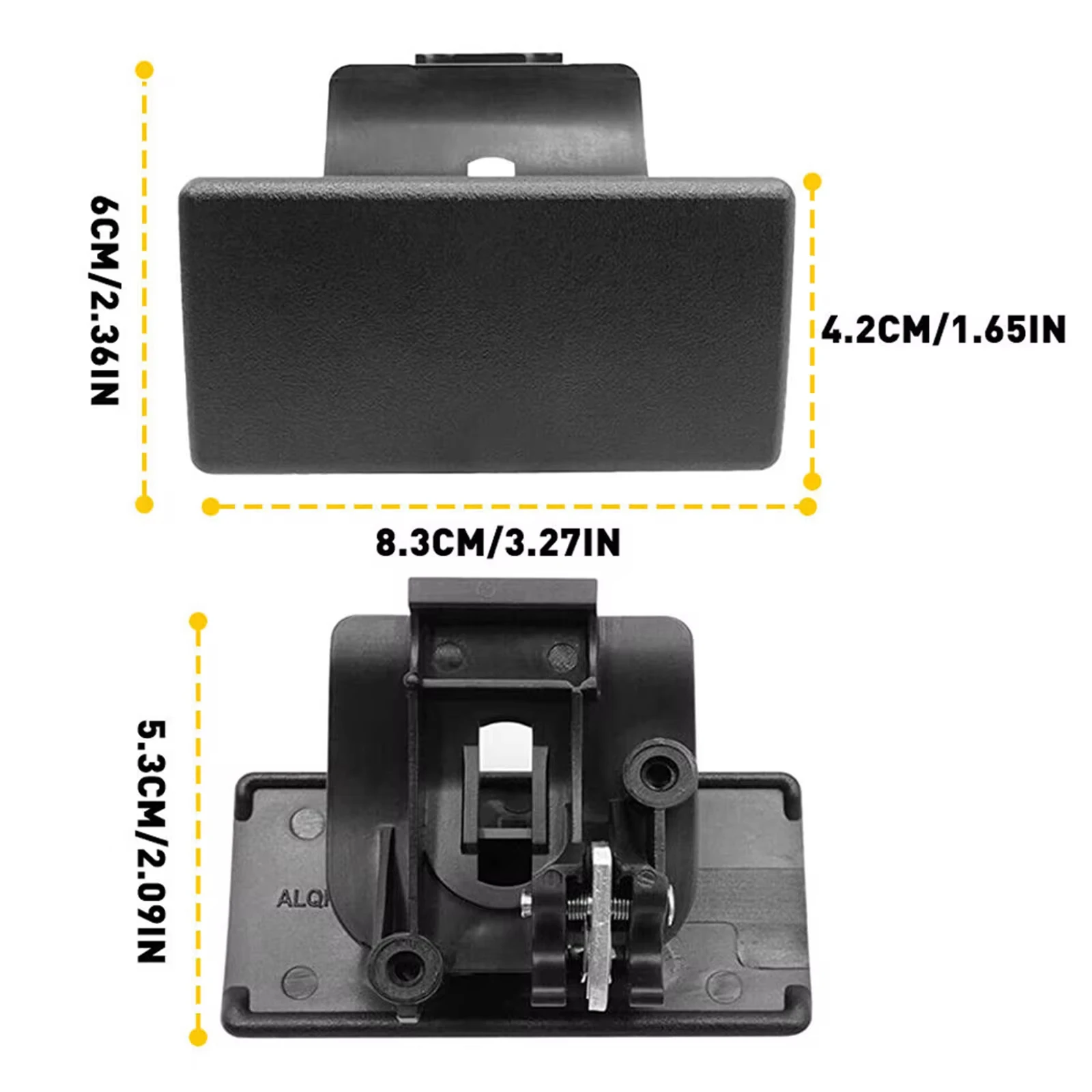 For Hummer H3 Chevy Colorado GMC Canyon 2006 2007 2008 2009 2010 2011 2012 Glove Box Lock Latch Lid Compartment Handle 10391626