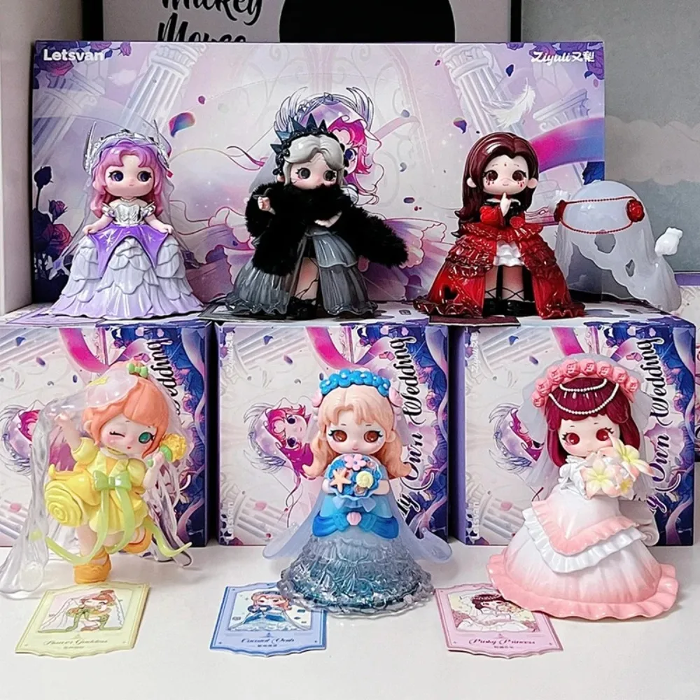 

Ziyuli My Own Wedding Series Blind Box Ziyuli Action Figure Mystery Box Cool Girl Anime Figurine Statue Surprise Bag Toy Gifts