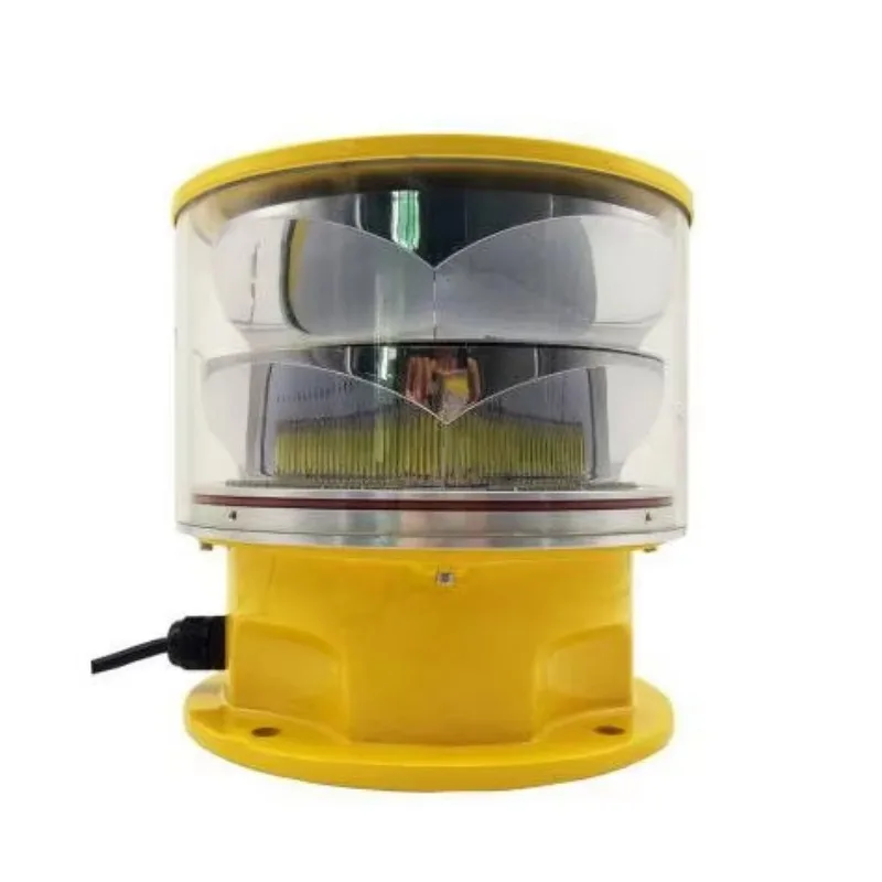 

Светодиодный авиационный ограждающий маяк средней интенсивности AH-MI-BF (красный и белый) для предупреждения о препятствиях для самолетов